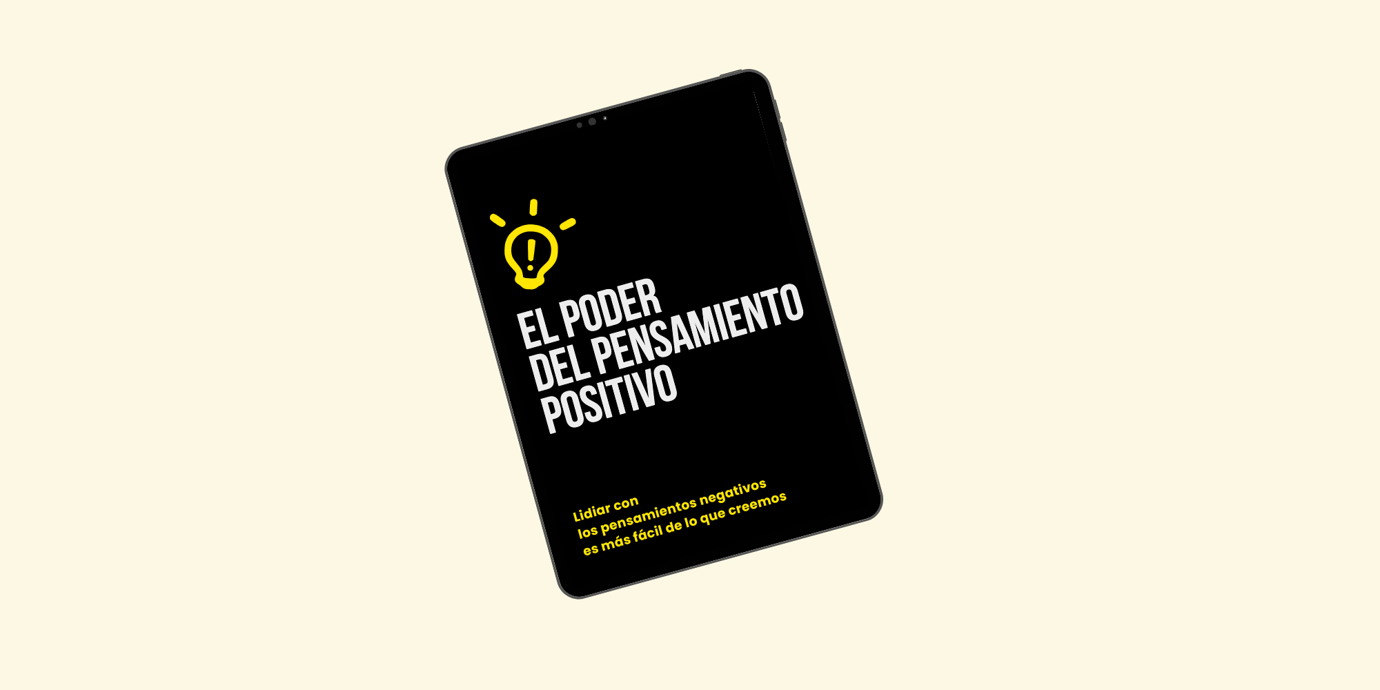 Mockup el poder el pens positivo 2